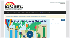 Desktop Screenshot of dixiesunnews.com